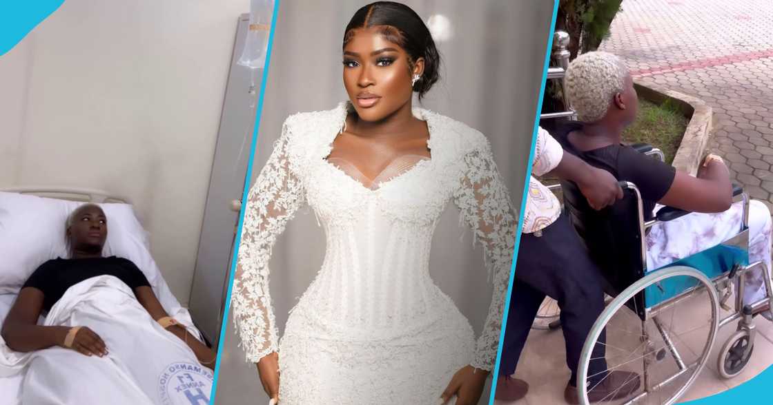 Fella Makafui hospitalised in Kumasi Fella Makafui hospitalised in Kumasi