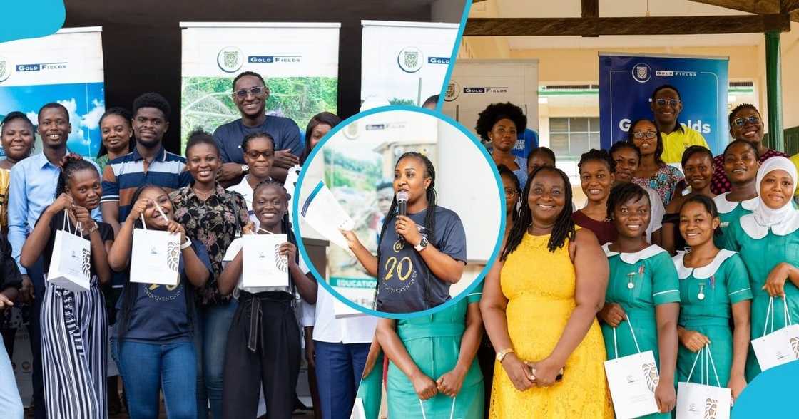 Gold Fields Ghana Foundation visited scholars on its scholarship programme at tertiary and senior high schools Gold Fields Ghana Foundation visited scholars on its scholarship programme at tertiary and senior high schools