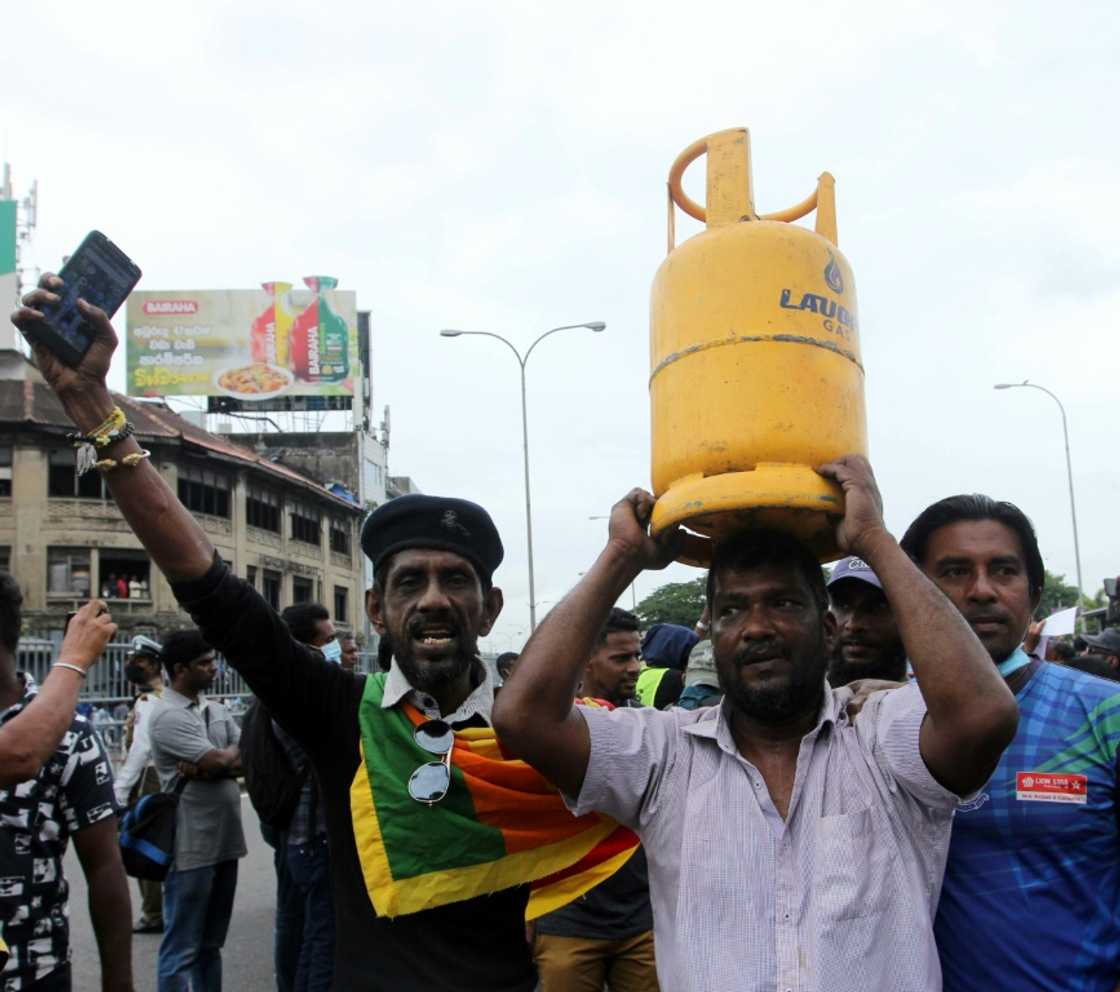 Sri Lankans have taken to the streets over an acute shortage of essentials including food, fuel and medicines Sri Lankans have taken to the streets over an acute shortage of essentials including food, fuel and medicines