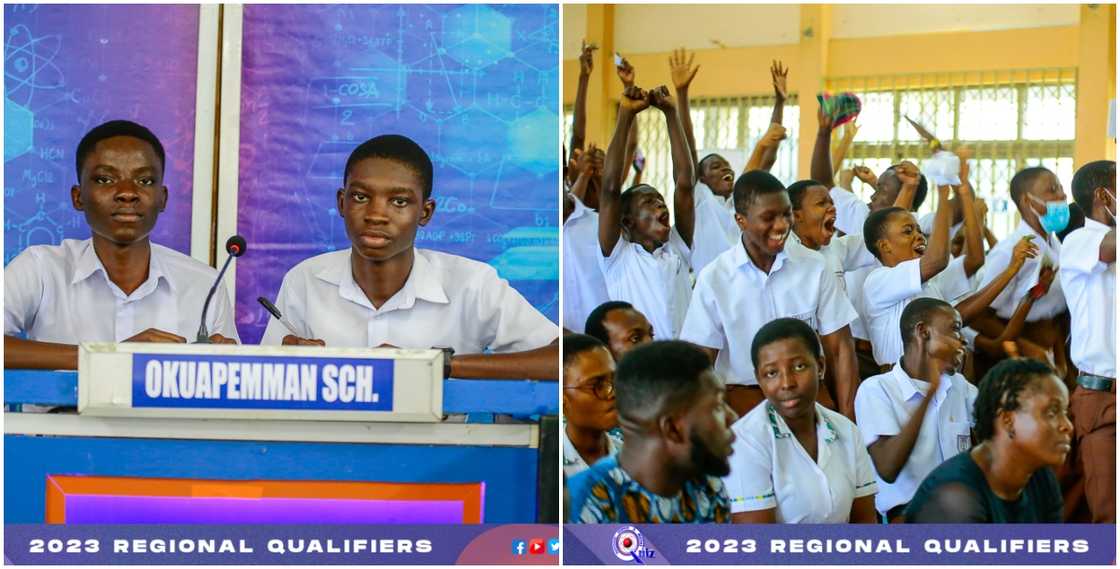 Okuapemman School in NSMQ regional qualifers Okuapemman School in NSMQ regional qualifers