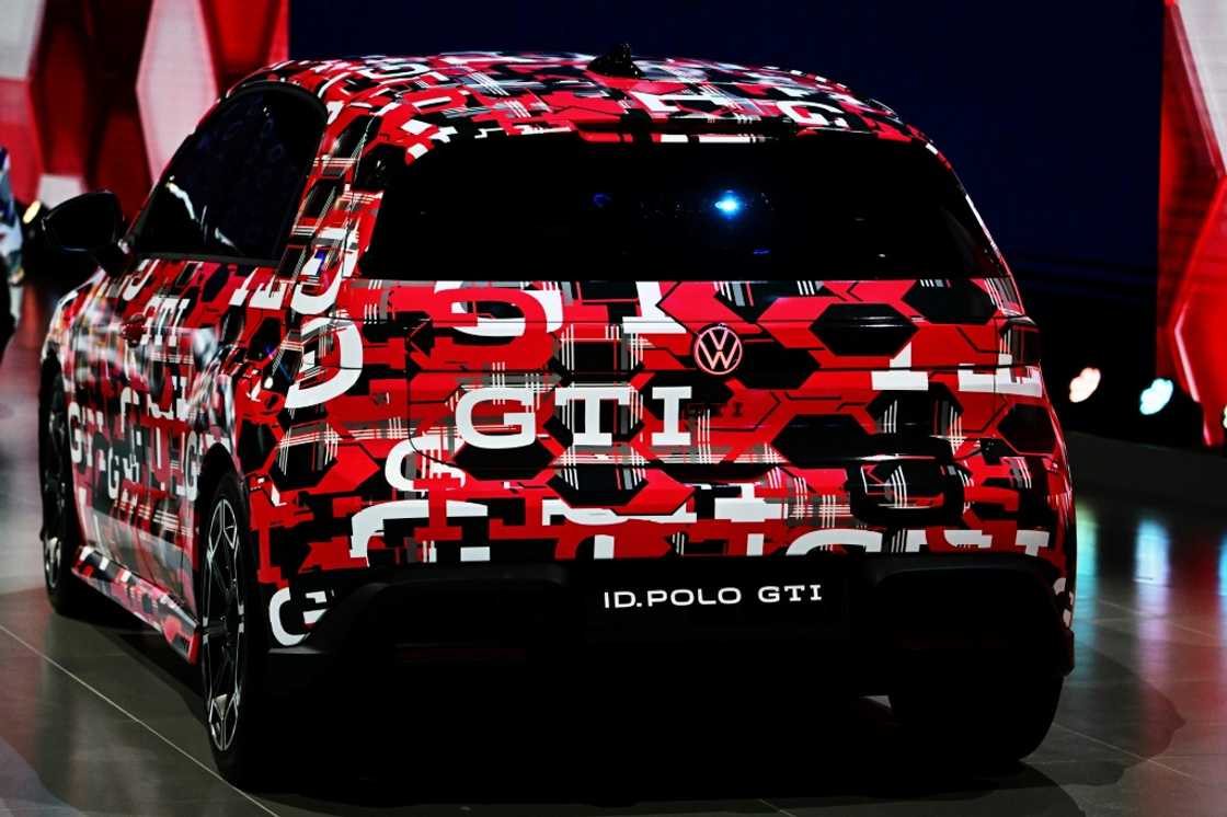 A Volkswagen ID.Polo at the Munich auto show