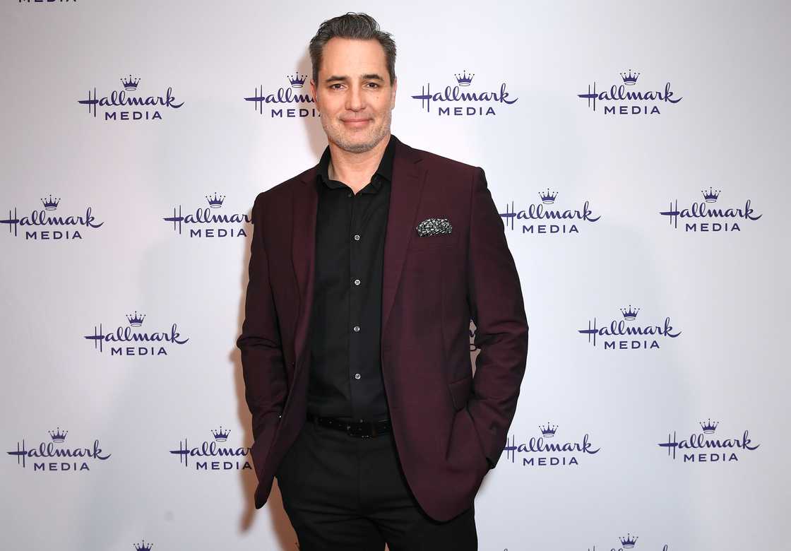 Victor Webster attends the Hallmark Media 2024 TCA Winter Press Tour Victor Webster attends the Hallmark Media 2024 TCA Winter Press Tour