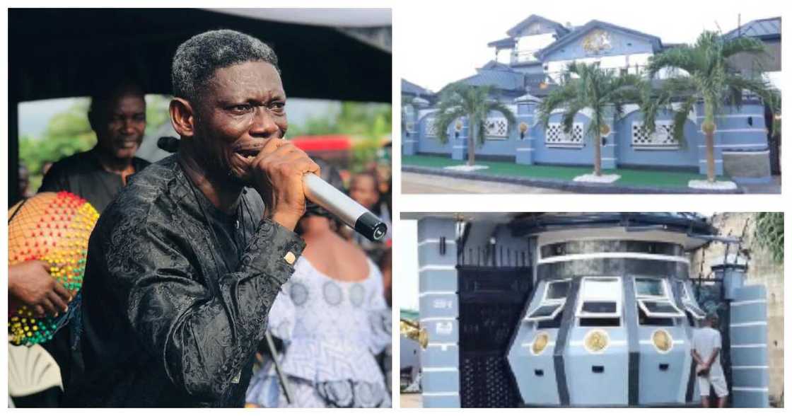 Agya Koo says the paint he bought for his mansion cost GH¢1.7k Agya Koo says the paint he bought for his mansion cost GH¢1.7k