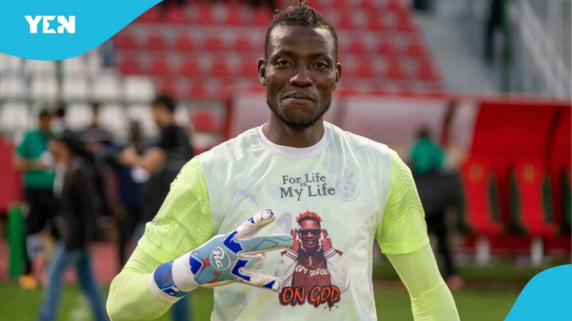 Kotoko 0 Hearts 1: Benjamin Asare Crowned MVP, Pays Tribute to Shatta Wale. Photo credit: @GhanaBlackstars/X.