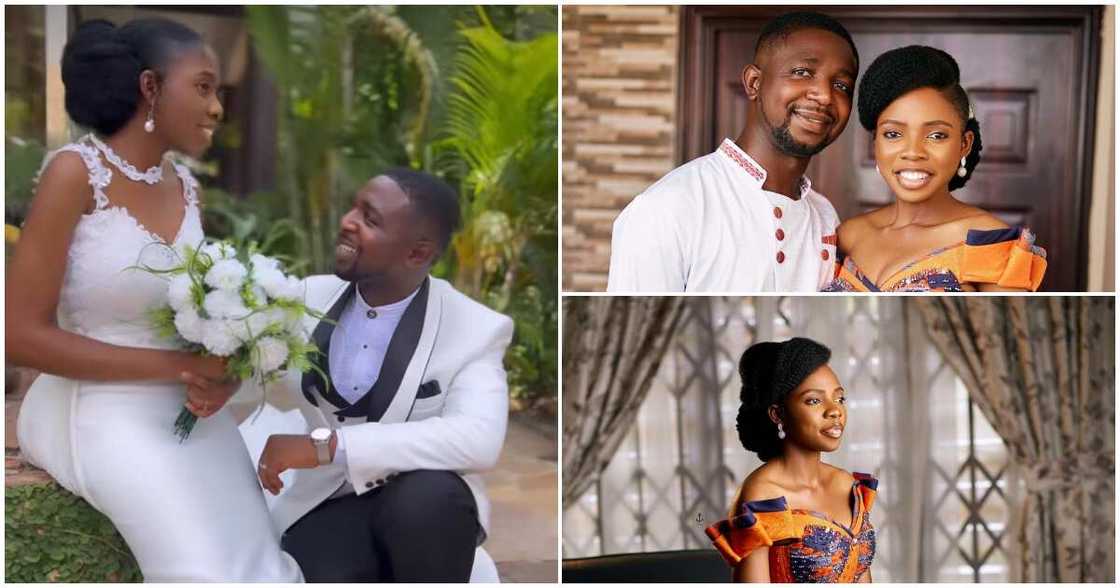 2 Ghanaian Doctors Walk Down The Aisle In A Classy Wedding, Bride Slays In Kente And Only Press Powder 2 Ghanaian Doctors Walk Down The Aisle In A Classy Wedding, Bride Slays In Kente And Only Press Powder