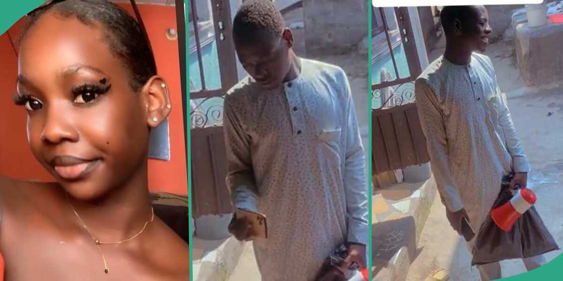 Lady offered N1000 for an iPhone 11 Pro. Lady offered N1000 for an iPhone 11 Pro.