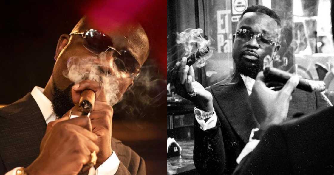 Apologise for publicising distasteful cigar-smoking photos on social media - CSOs to rapper Sarkodie