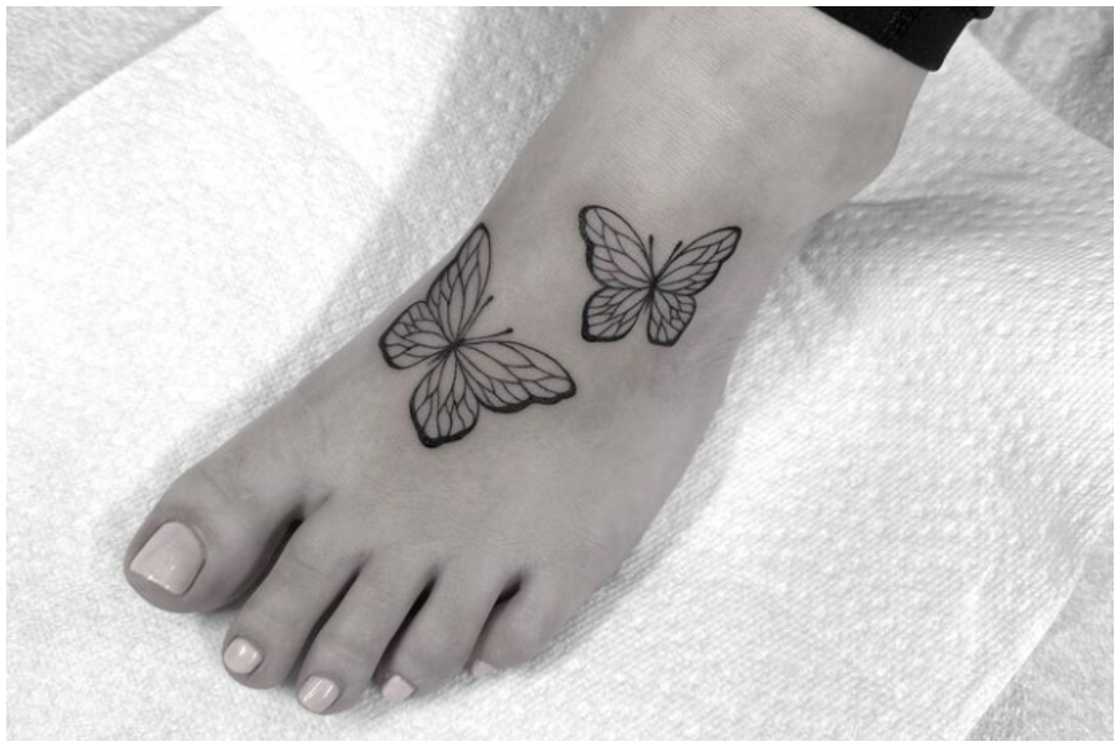 Butterfly tattoo