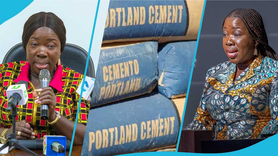 Cement, Elizabeth Ofosu-Adjare, Ban, Importation, Trade Cement, Elizabeth Ofosu-Adjare, Ban, Importation, Trade