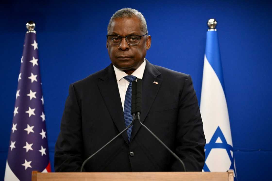Pentagon chief Lloyd Austin announced the new task force on a visit to the region that also took him to Israel Pentagon chief Lloyd Austin announced the new task force on a visit to the region that also took him to Israel