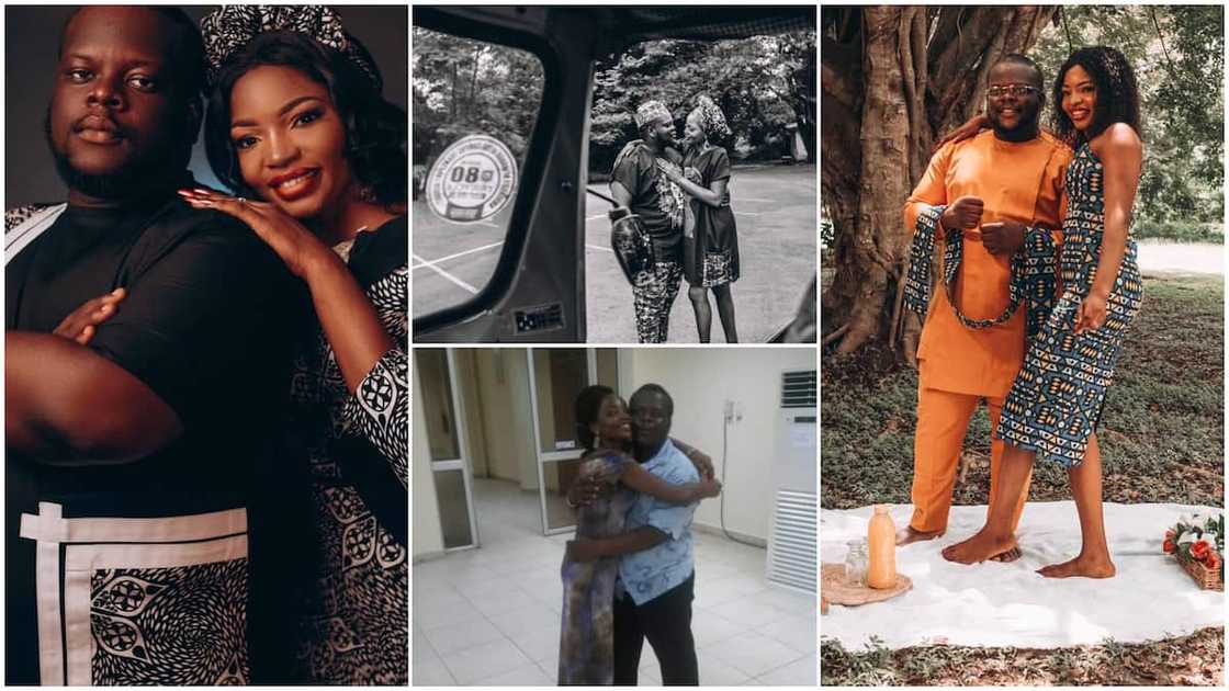 The lady supported the man's business. The lady supported the man's business.