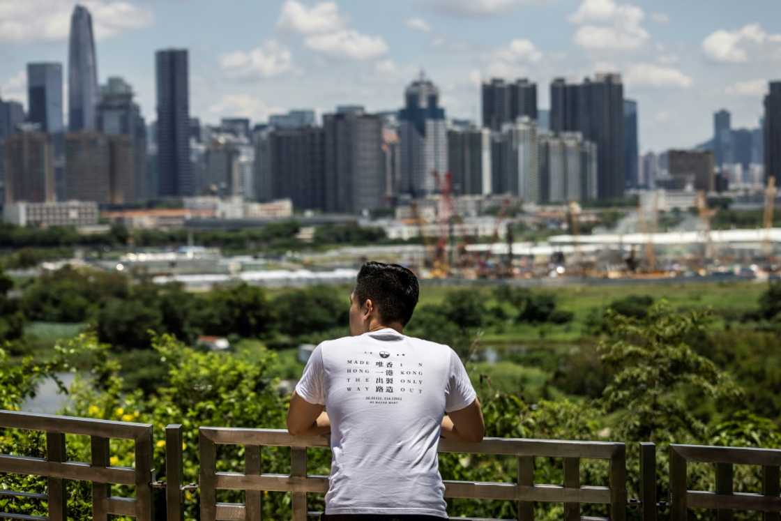 Hong Kong pro-democracy politician Jasper Law says the border has become more and more blurry since the handover Hong Kong pro-democracy politician Jasper Law says the border has become more and more blurry since the handover