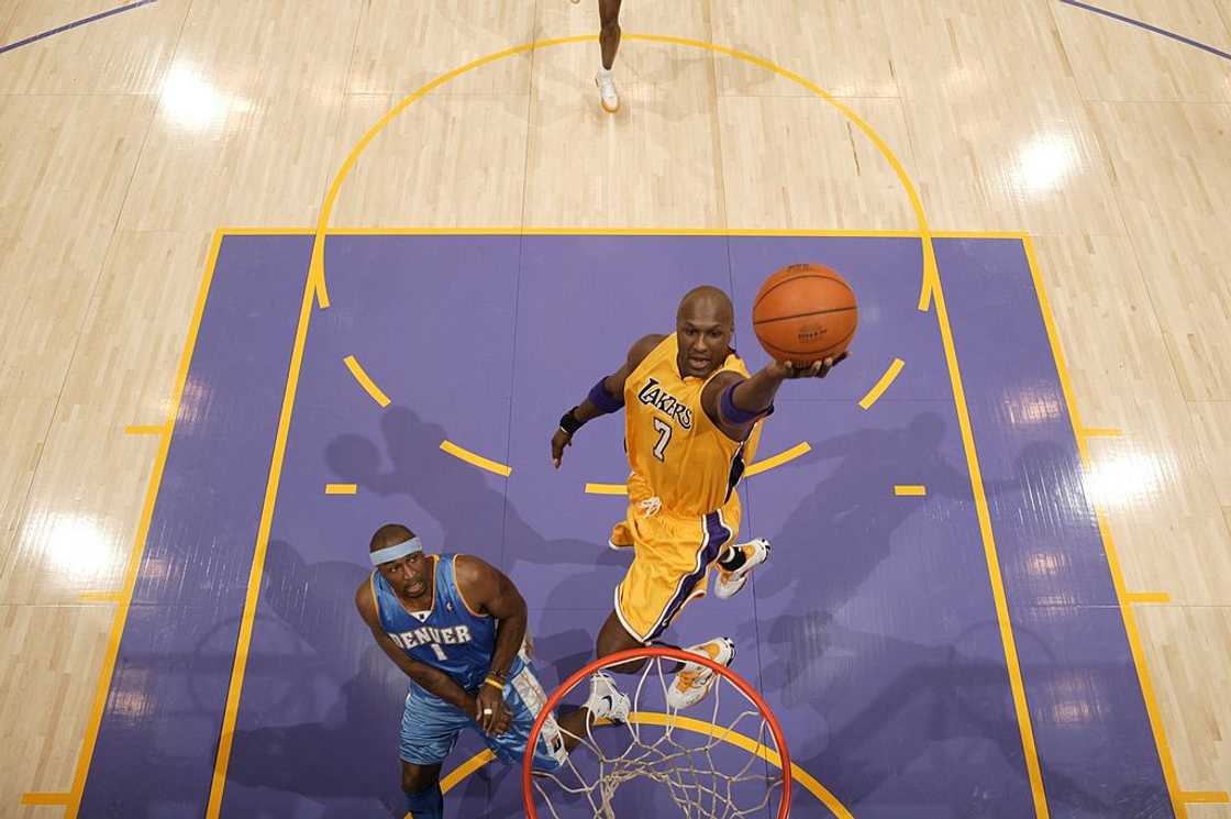 Los Angeles Lakers' Lamar Odom Los Angeles Lakers' Lamar Odom