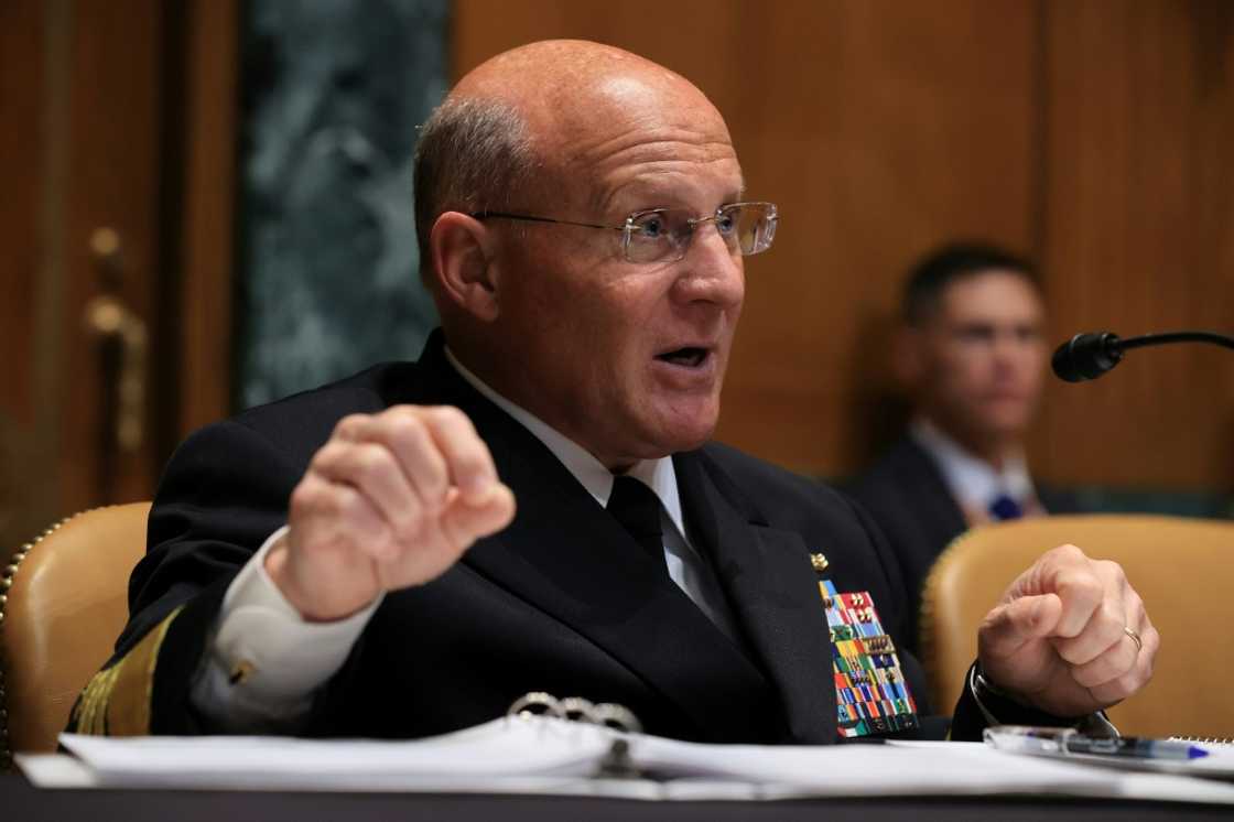Admiral Michael Gilday is the latest US military official to sound the alarm over Beijing's intentions towards Taiwan Admiral Michael Gilday is the latest US military official to sound the alarm over Beijing's intentions towards Taiwan