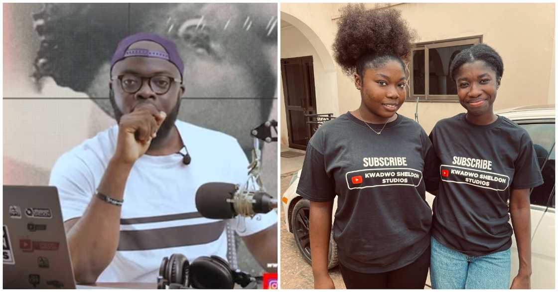 Kwadwo Sheldon and his new recruits Kwadwo Sheldon and his new recruits