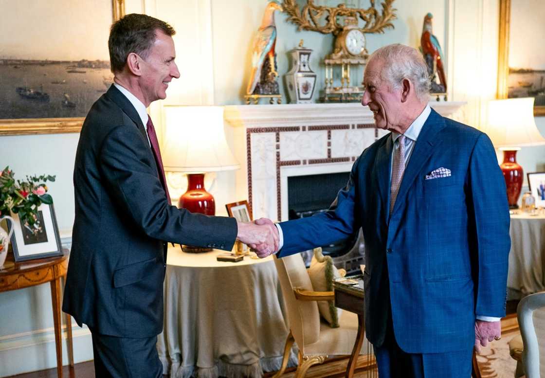 Hunt met with King Charles III on Tuesday Hunt met with King Charles III on Tuesday