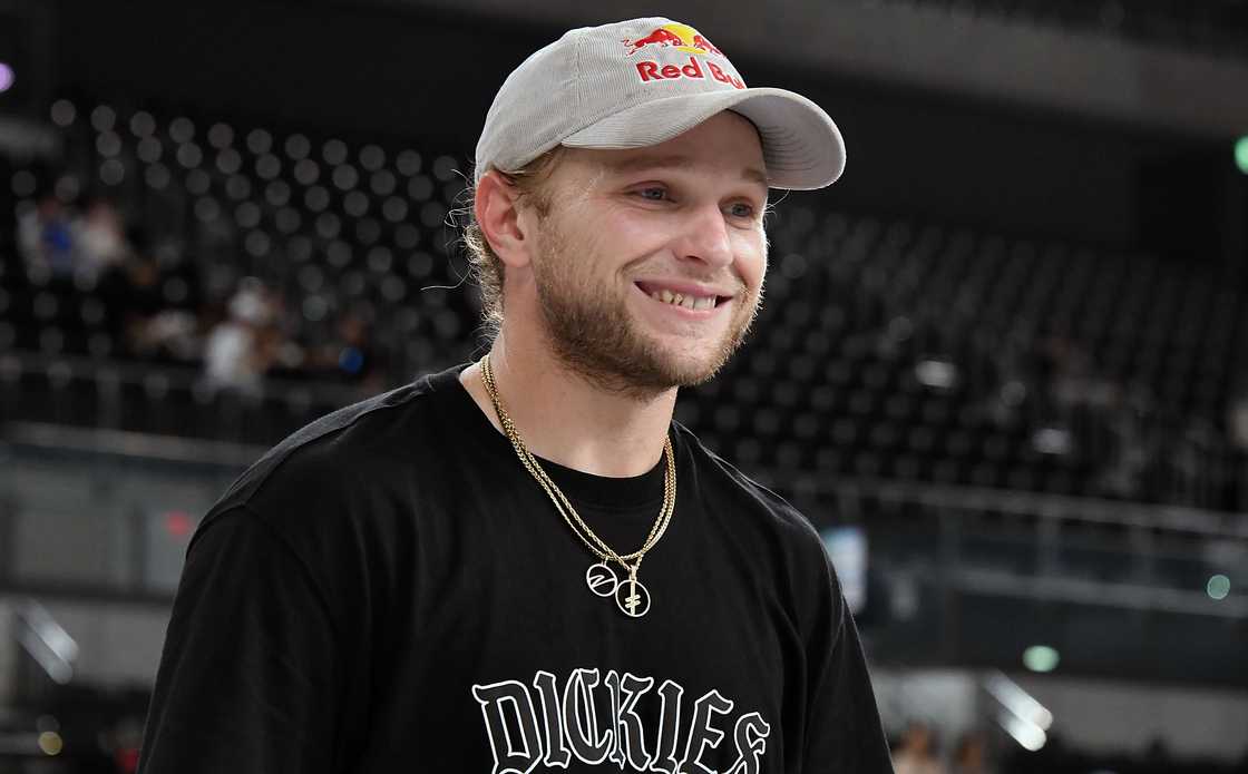 Jamie Foy of the United States at the practice session during the Uprising Tokyo Semi-Finals