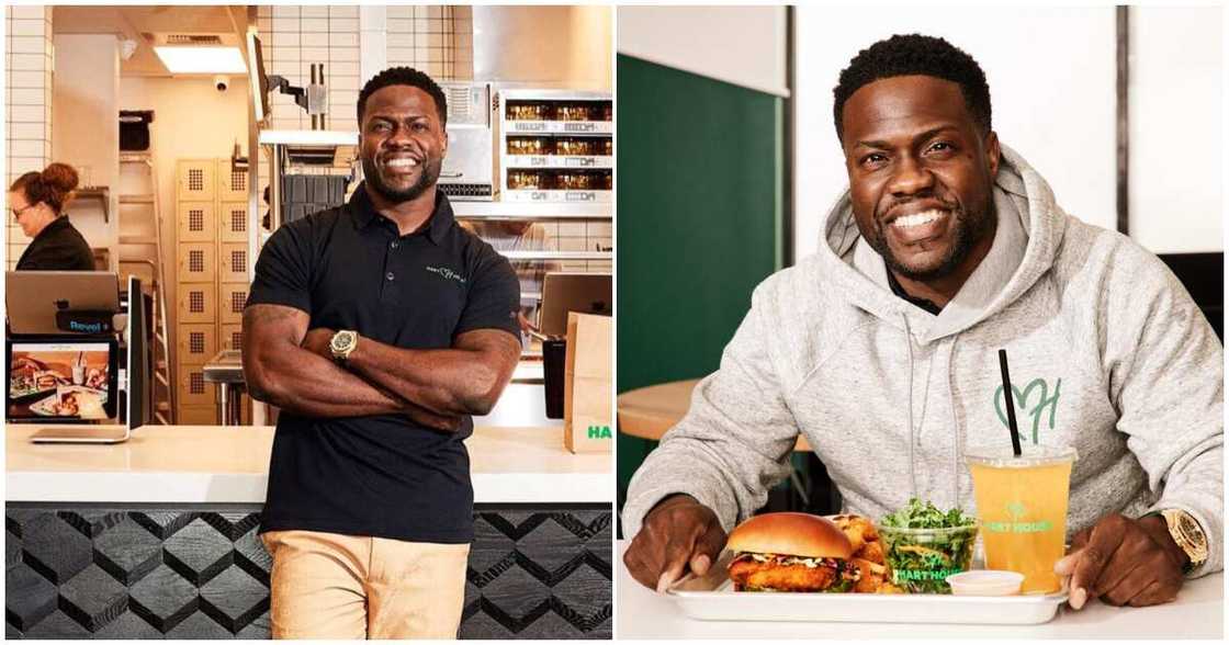 Kevin Hart opens vegan restaurant in Los Angeles Kevin Hart opens vegan restaurant in Los Angeles