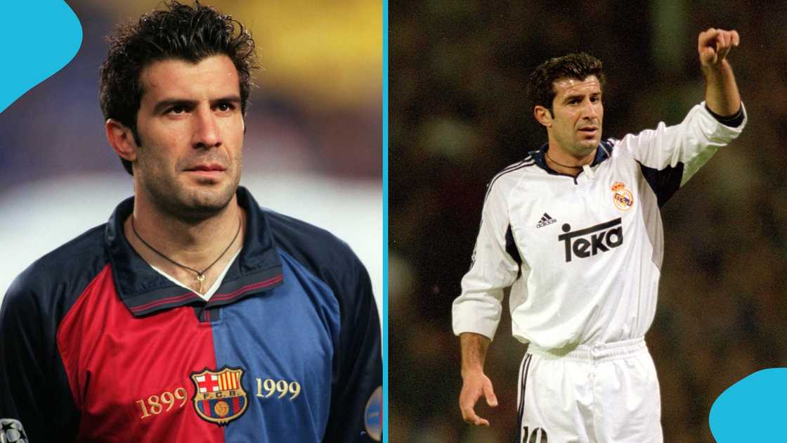Luis Figo became the most expensive player in the world after swapping FC Barcelona for Real Madrid in a controversial move 25 years ago. Luis Figo became the most expensive player in the world after swapping FC Barcelona for Real Madrid in a controversial move 25 years ago.