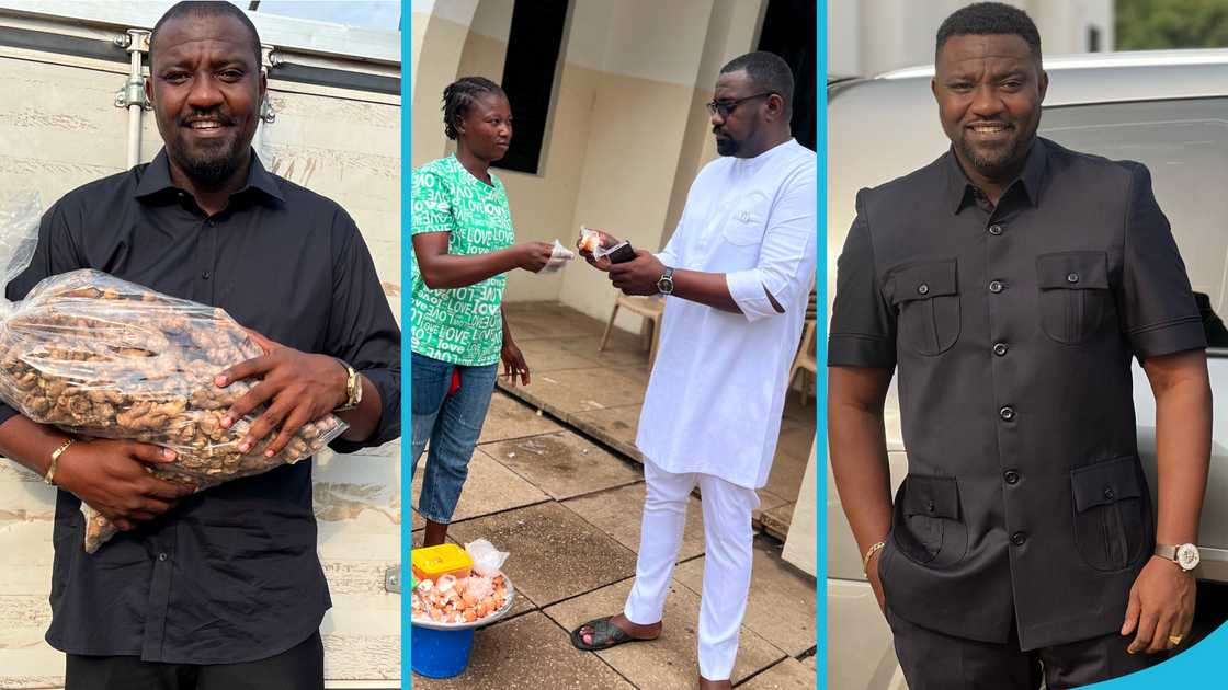 John Dumelo, Nkosua ne meko, egg and pepper, NDC