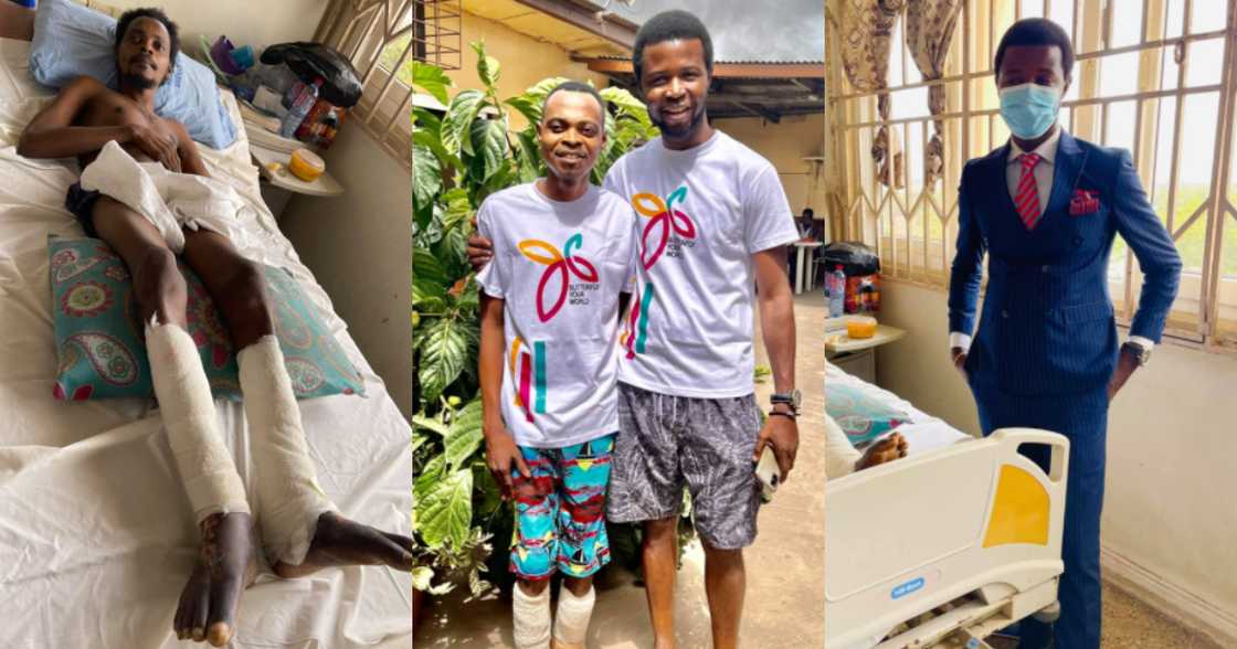 BigGodwin Martey: Ghanaian CEO pays hospital bills for orphan abandoned at Korle-Bu