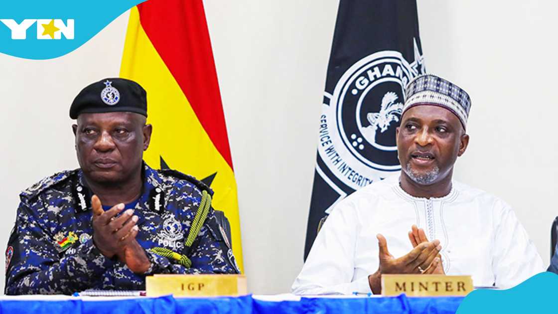 Interior Minister, Muntaka Mohammed-Mubarak, Inspector-General of Police, Sibamay Zakaria, Police Professional Standards Bureau Interior Minister, Muntaka Mohammed-Mubarak, Inspector-General of Police, Sibamay Zakaria, Police Professional Standards Bureau