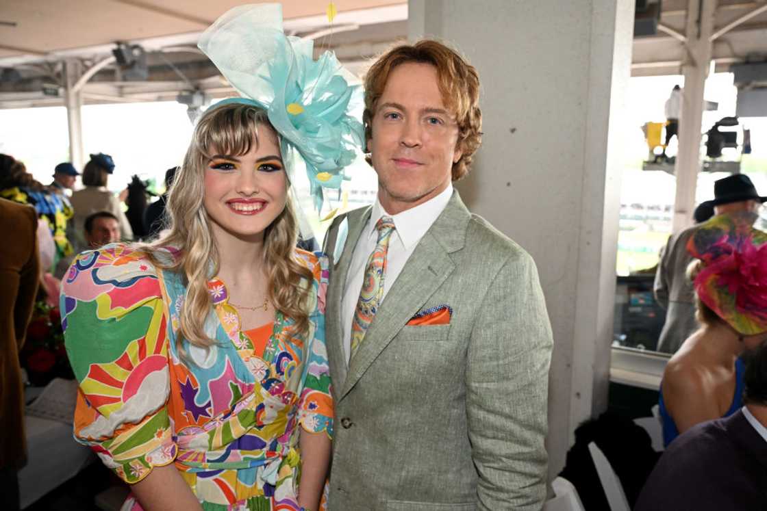 Dannielynn Birkhead and Larry Birkhead at the 148th Kentucky Derby Dannielynn Birkhead and Larry Birkhead at the 148th Kentucky Derby