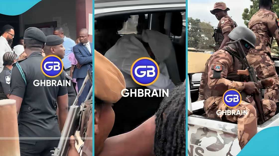 Agradaa Hides Her Face in Nose Mask, Agradaa Goes to Court, Agradaa Jailed 15 years, Agradaa, Nsawam Prison Agradaa Hides Her Face in Nose Mask, Agradaa Goes to Court, Agradaa Jailed 15 years, Agradaa, Nsawam Prison