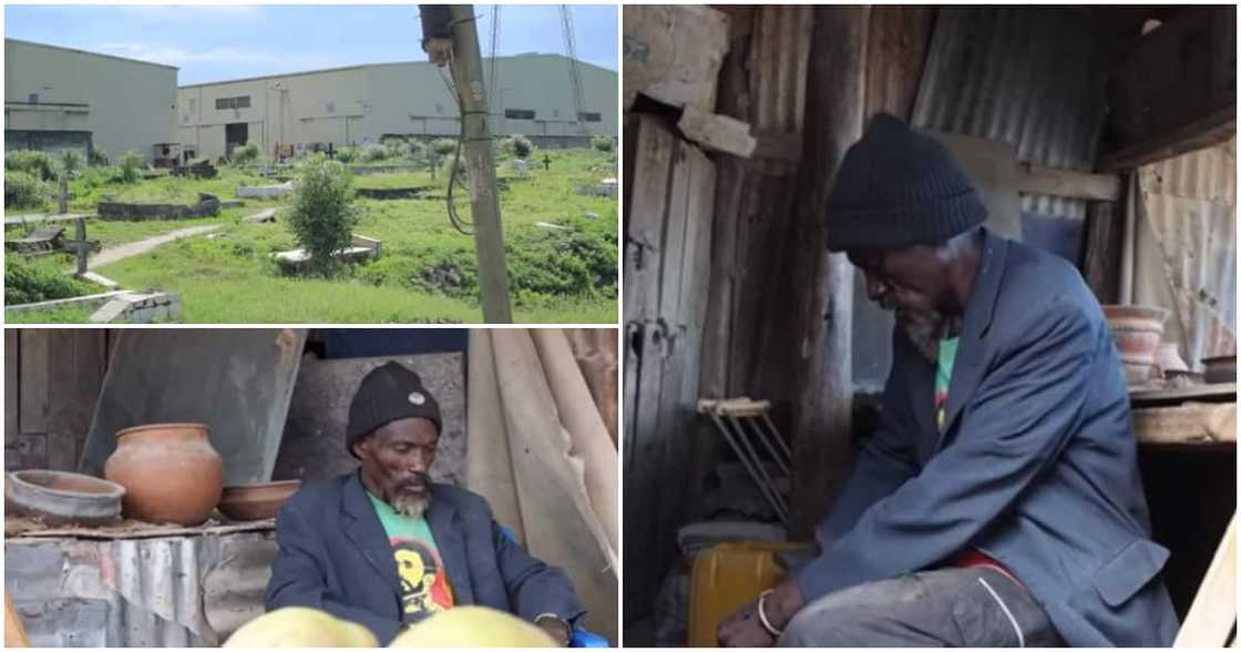 Man living with the dead in graveyard for the past 15 years goes viral, says his problems drove him to it Man living with the dead in graveyard for the past 15 years goes viral, says his problems drove him to it