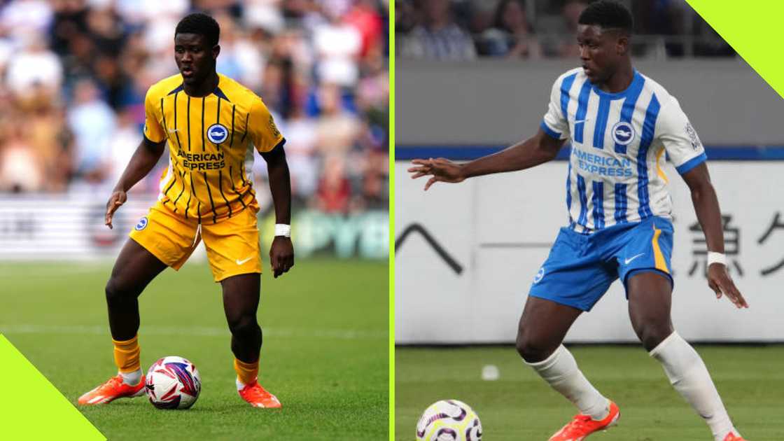 Ibrahim Osman in action for Brighton. Ibrahim Osman in action for Brighton.