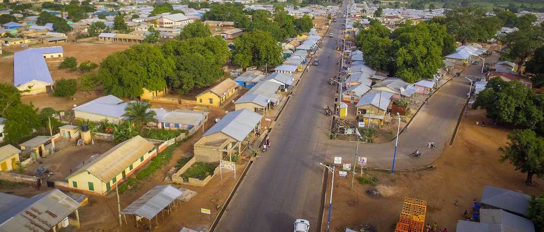 Districts in the Savannah Region Districts in the Savannah Region