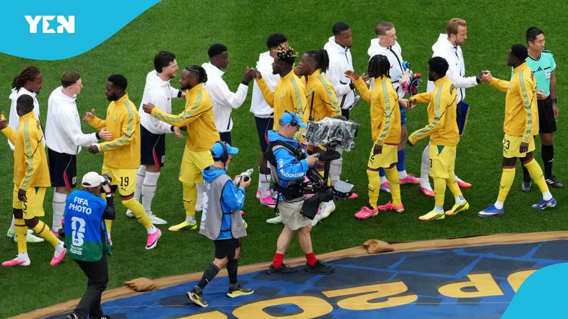 Djed Spence, Djed Spence Instagram account, Spence takes Instagram action, Thomas Partey, Spence-Partey handshake snub, Spence restricts Instagram comments, England 0-0 Ghana, 2026 FIFA World Cup clash.