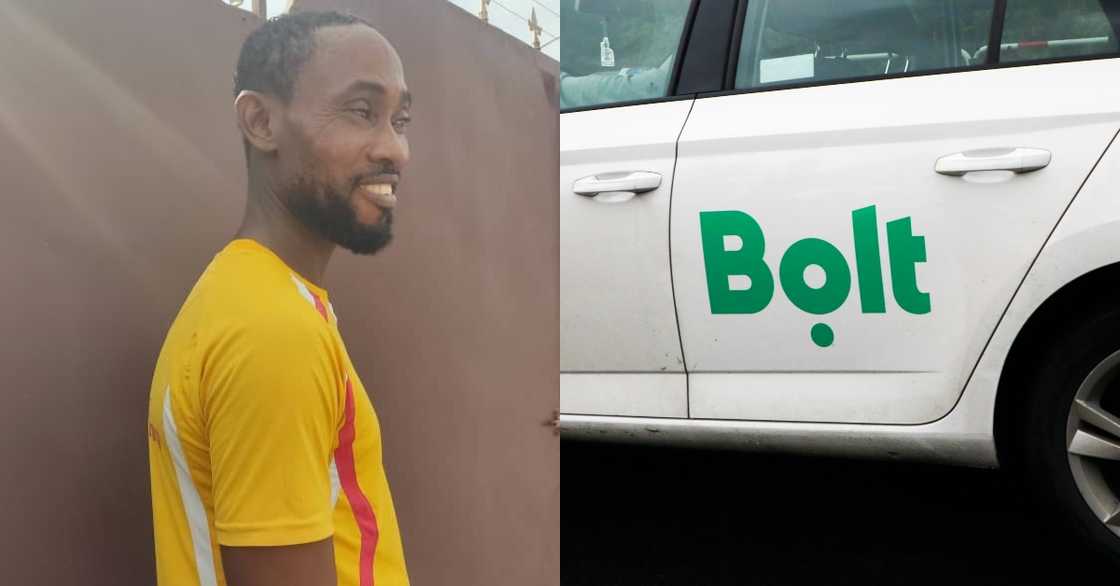 Isaac Donkor: Honest Ghanaian Bolt driver returns iPhone 11 Pro Max left in his car Isaac Donkor: Honest Ghanaian Bolt driver returns iPhone 11 Pro Max left in his car