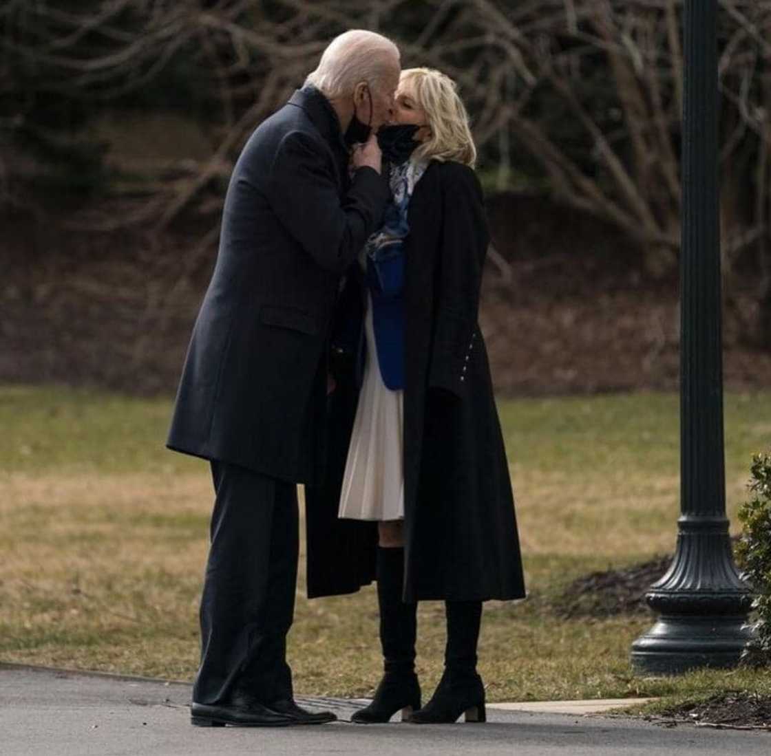 Love at White House: Photo of President Joe Biden sharing kiss with wife lights up internet