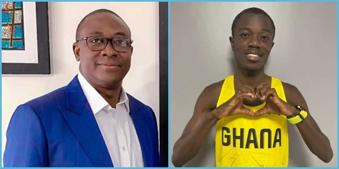 MD For Unique Insurance Gifts William Amponsah Money After He Set New National Men's 10,000m Record MD For Unique Insurance Gifts William Amponsah Money After He Set New National Men's 10,000m Record