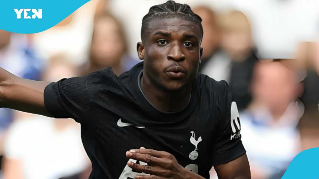 Mohammed Kudus, Tottenham Hotspur, pre-season, Reading, English football Mohammed Kudus, Tottenham Hotspur, pre-season, Reading, English football