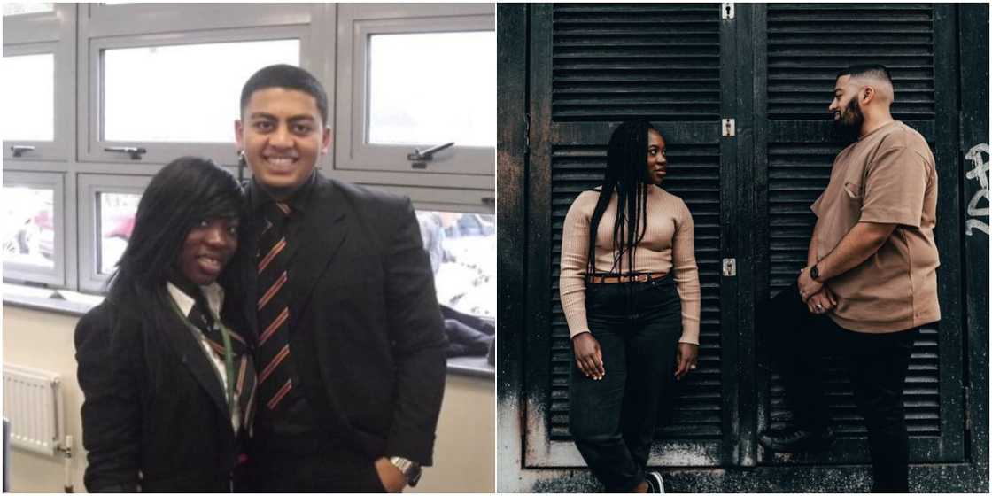 4 years of marriage, 14 years of friendship. 4 years of marriage, 14 years of friendship.