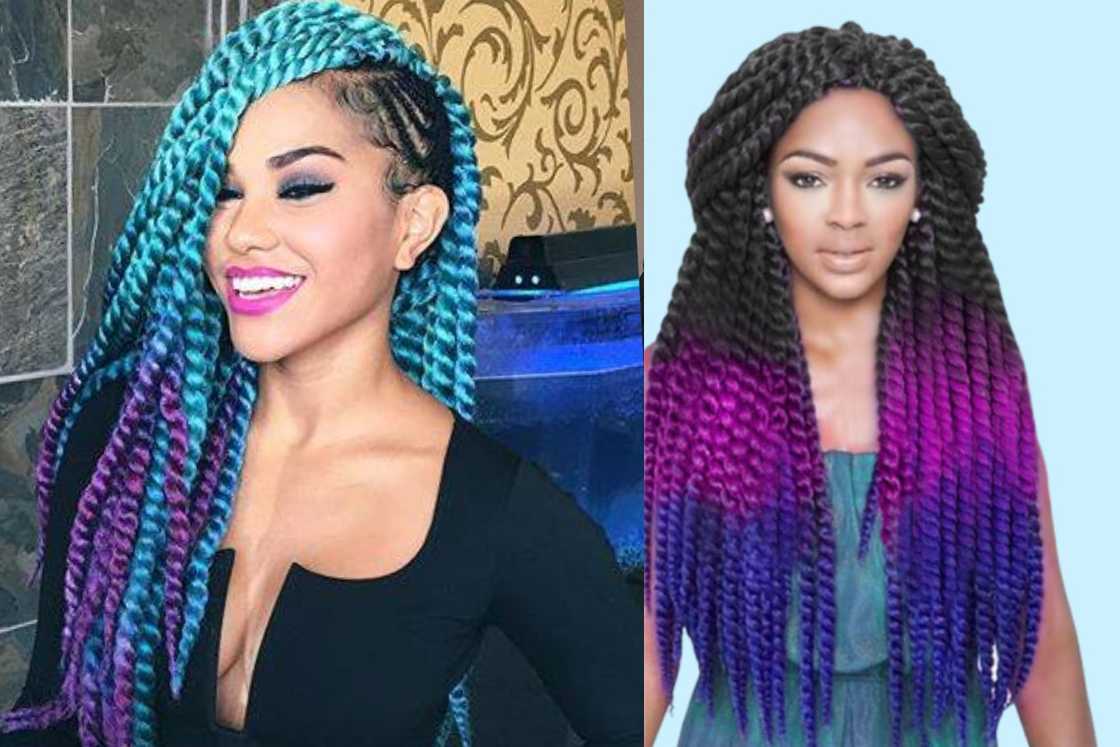 Short Afro twist Short Afro twist