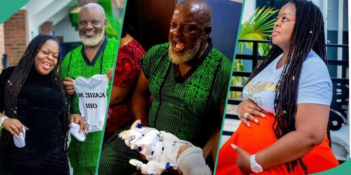 Emotional video shows couple singing after welcoming first child in 20 years Emotional video shows couple singing after welcoming first child in 20 years