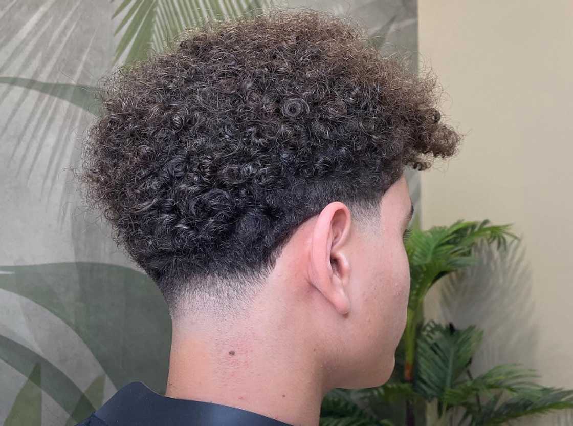 Coily taper fade Coily taper fade