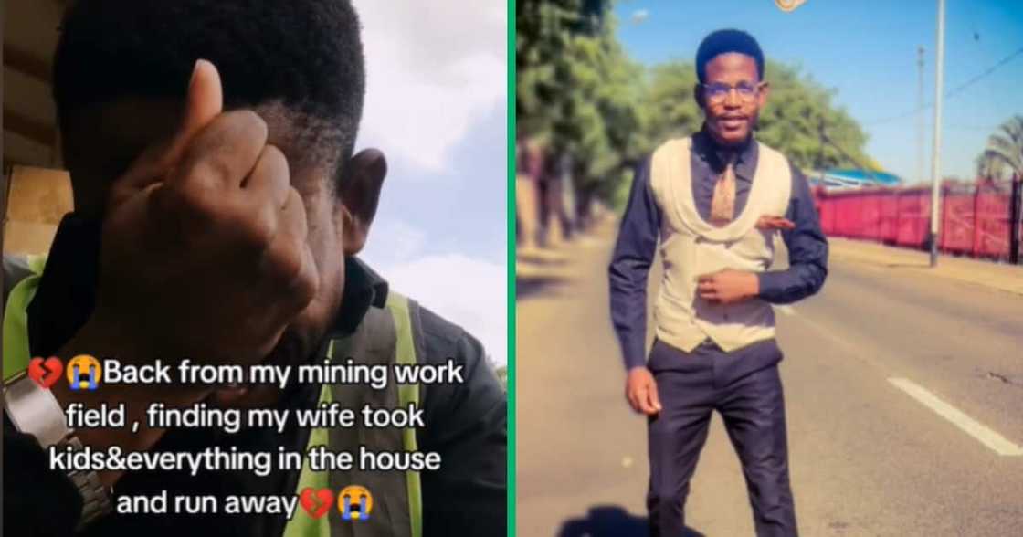 A man came home after grinding hard on the mines to find his wife, kids and belongings all gone A man came home after grinding hard on the mines to find his wife, kids and belongings all gone