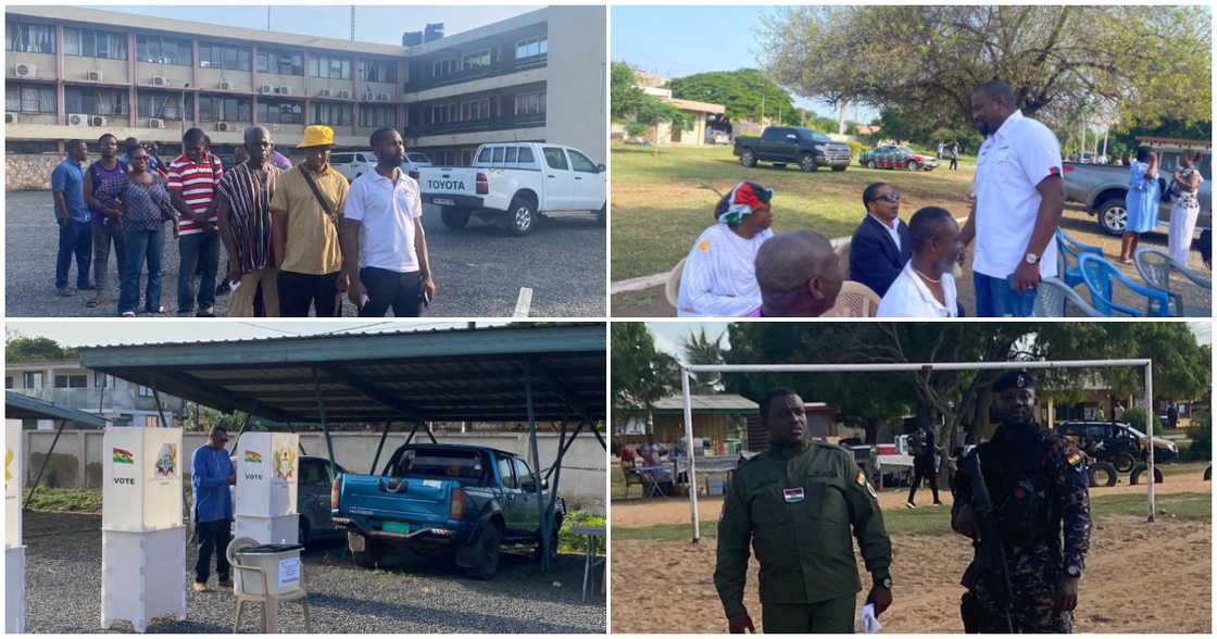 Dumelo, Sam George at NDC 2023 primaries Dumelo, Sam George at NDC 2023 primaries