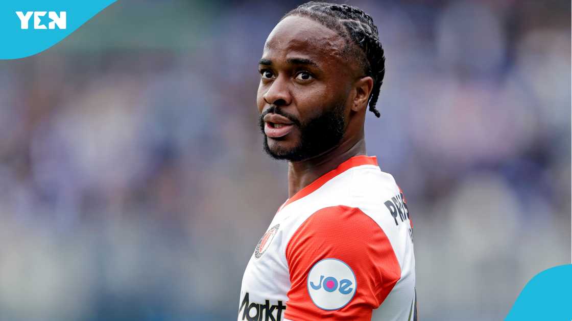 Raheem Sterling: Ex Chelsea star arrested on suspicion of drug driving after motorway crash