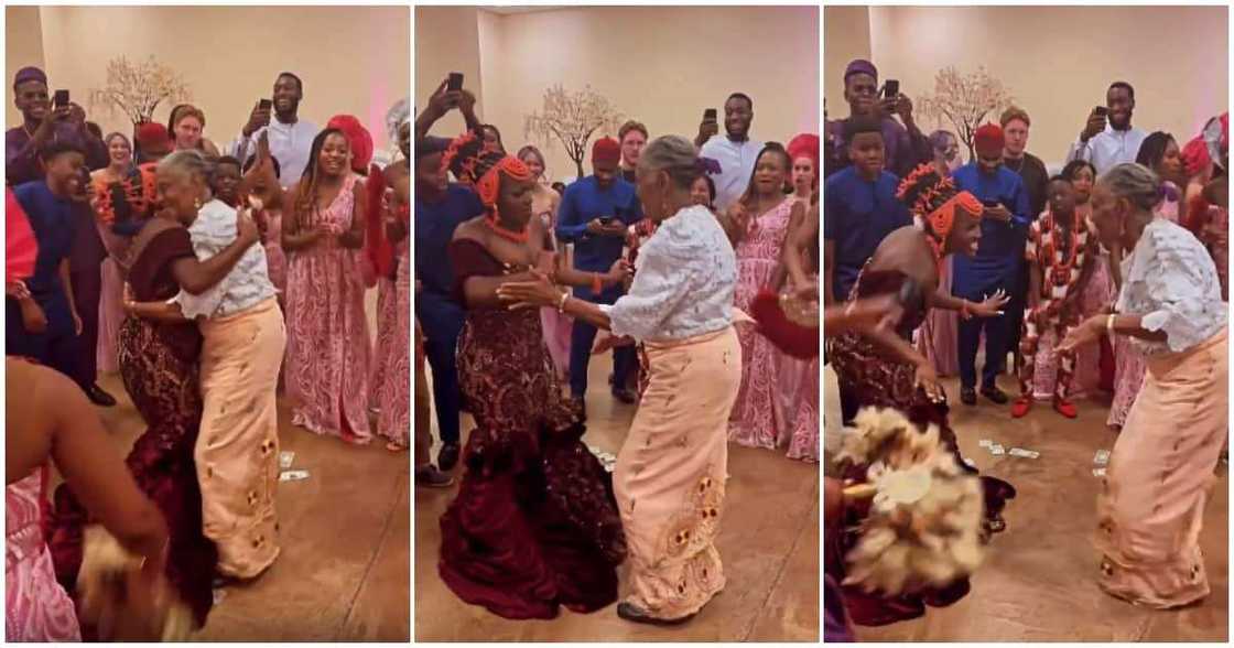 Grandma and granddaughter dance at wedding, wedding danxce, grandma and granddaughter dance at traditional wedding Grandma and granddaughter dance at wedding, wedding danxce, grandma and granddaughter dance at traditional wedding