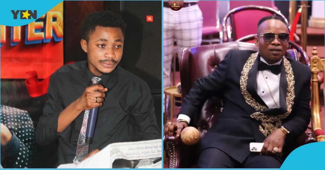 Photo of Ghanaian Archbishop, Salifu Amoako and his protege Daniel General Photo of Ghanaian Archbishop, Salifu Amoako and his protege Daniel General