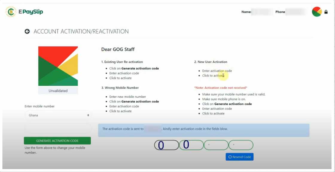 GOG payslip validation process