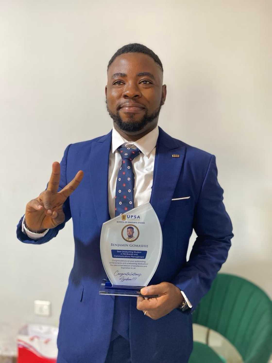 Photo of Benjamin Gomashie. Photo of Benjamin Gomashie.