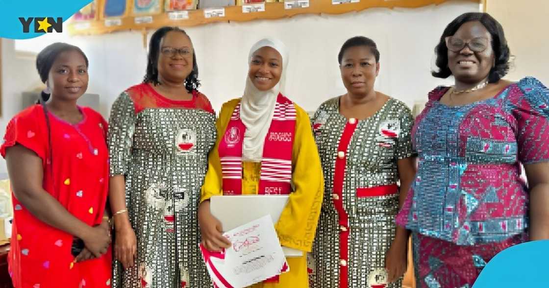 Humuwatu Bawa. Bolga Girls SHS, WASSCE, Ghanaian girl, honoured