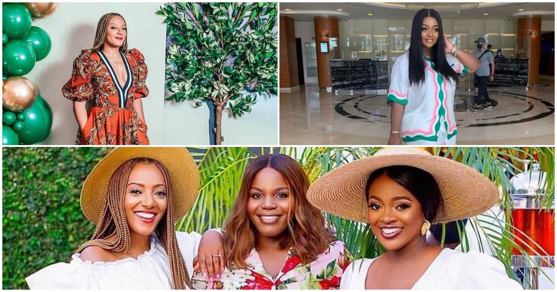 Jackie Appiah Hangs Out With Akufo-Addo's Daughter Valeria Obaze In White Stunning Looks Ahead Of Ghana Jackie Appiah Hangs Out With Akufo-Addo's Daughter Valeria Obaze In White Stunning Looks Ahead Of Ghana