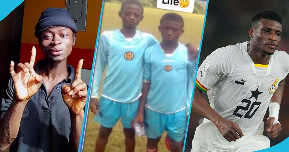 Safo Newman and Mohammed Kudus as little boys Safo Newman and Mohammed Kudus as little boys